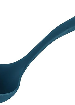 Restaurantware-Met Lux Kitchen Utensil Set, 1 Silicone Utensil Set - Consists 6 Pieces, High-Heat Tolerance, Teal Silicone Kitchen Utensils, For No-Stick Cookware