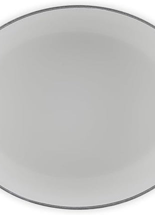 Le Creuset Enameled Cast Iron Signature Oval Dutch Oven, 15.5qt., White