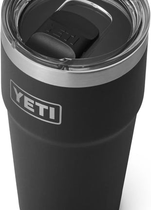 YETI Rambler Stackable Pint, Vacuum Insulated, Stainless Steel with MagSlider Lid