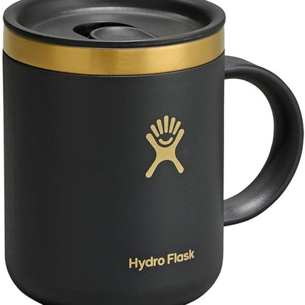 Hydro Flask Coffee Mug Gift Set - Insulated Stainless Steel, Non-Spill, Leak Proof Travel Mugs 12 Oz Black Tie Set