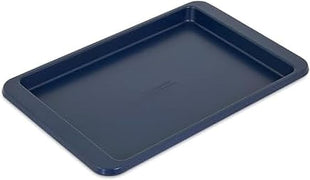 KitchenAid 9x13in Nonstick Aluminized Steel Baking Sheet, Ink Blue