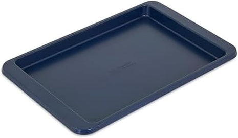 KitchenAid 9x13in Nonstick Aluminized Steel Baking Sheet, Ink Blue