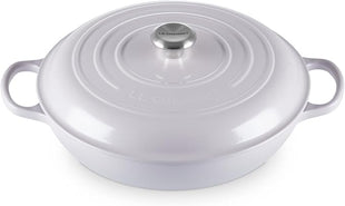 Le Creuset Enameled Cast Iron Signature Braiser, 5 qt., Shallot