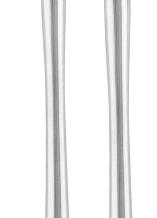 Tovolo Flex-Core Stainless Steel Handled Mini Spatula & Spoonula Set, Heat-Resistant & BPA-Free Silicone, Dishwasher-Safe