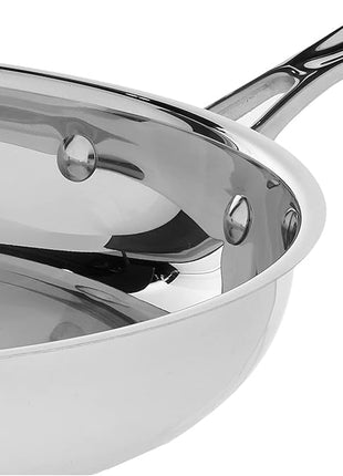 Cuisinart 10-Inch Open Skillet, Chef's Classic Stainless Steel Cookware Collection, 722-24