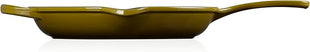 Le Creuset Enameled Cast Iron Signature Round Skillet, 10.25”, Olive