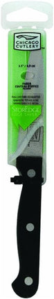 Chicago Cutlery Essentials 3-1/2-Inch Paring Knife with Sharp Stainless-Steel Blade, Resists Rust, Stains, and Pitting, Precision Cutting and Easy Re-Sharpening