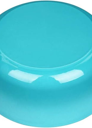 La Cuisine Enameled Cast Iron Dutch Oven Casserole Dish Pot with Lid, 2.1 QT 7.8" /20cm Dia. Internal Matte Black Enamel Coating, 2-tone Teal Enamel Exterior, Oven Safe up to 500° F for bread baking