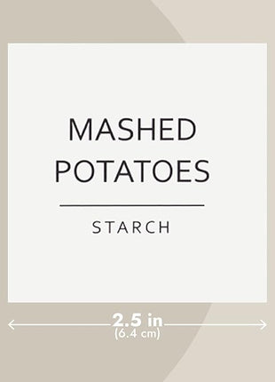 Talented Kitchen Pantry Labels for Containers - 144 Matte Vinyl Stickers, 2.5 x 2.5 in, Black on White, Water Resistant - Food Labels & Ingredient Stickers for Spice Jars & Baking Organization