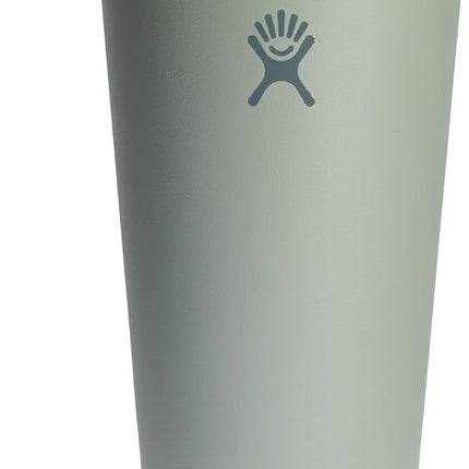 Hydro Flask All Around Tumbler Press-in Lid, Insulated Travel Mug, Stainless Steel Coffee Cup 28 Oz Agave Green