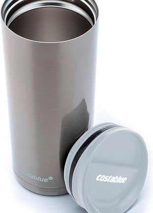 Travel Coffee Mug - 16 Oz. Stainless Steel Insulated Coffee Mug, Leak Proof Tumbler w/Dishwasher Safe Lid, Double Wall Travel Coffee Cup, Reusable Insulated Tumbler for Hot & Cold Beverages…
