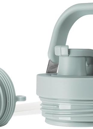 Simple Modern Tumbler Lid with Straw & Chug | Reusable Replacement ONLY Fits Stainless Steel Trek Pivot Water Bottle Jug | 30oz-128oz Compatible | Trek Pivot Collection | Sea Glass Sage