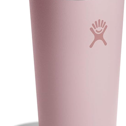 Hydro Flask All Around Tumbler Press-in Lid, Insulated Travel Mug, Stainless Steel Coffee Cup 20 Oz Trillium Pink