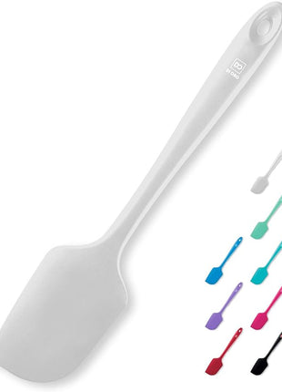 DI ORO Silicone Spatula - 600°F Heat-Resistant Rubber Kitchen Spatula for Baking, Scraping, & Mixing - BPA Free Nonstick Cookware Safe Flexible Utensil for Cooking - Seamless & Dishwasher Safe (Stone)