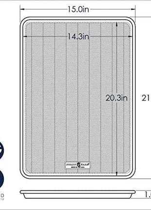 Nordic Ware Prism Big Sheet and Half Sheet Set