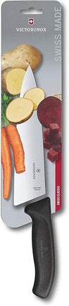 Victorinox Swiss Classic 8-Inch Chef's Knife with Straight-Edge Blade and Black Handle