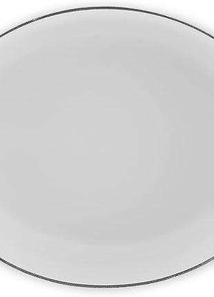 Le Creuset Enameled Cast Iron Signature Oval Dutch Oven, 9.5 qt., White