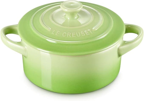 Le Creuset Stoneware Mini Round Cocotte, 8 oz., Palm