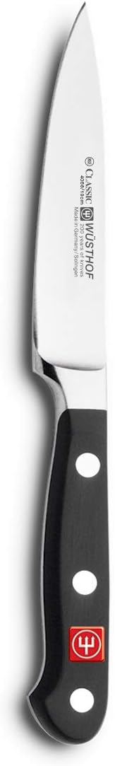 WÜSTHOF Classic 4" Paring Knife, Black