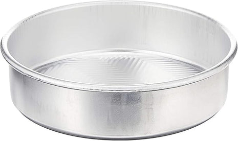 Nordic Ware Prism 9-Inch Round Cake Pan, 2-Pack, Natural