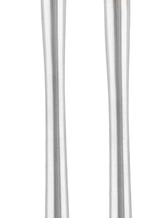 Tovolo Flex-Core Stainless Steel Handled Mini Spatula & Spoonula Set of 2, Kitchen Utensil Set, BPA-Free Silicone, Safe for Cast Iron & Cookware Dishwasher-Safe