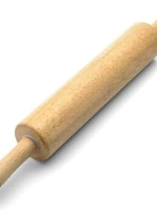 FARBERWARE Classic Wood Rolling Pin, 18-Inch Hardwood Dough Roller for Baking Pizza, Pies, Pastry and Cookies, Ergonomic Handles, Kitchen Essential