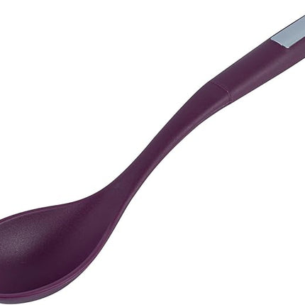 Restaurantware-Met Lux Kitchen Utensil Set, 1 Silicone Utensil Set - Consists 6 Pieces, High-Heat Tolerance, Purple Silicone Kitchen Utensils, For No-Stick Cookware