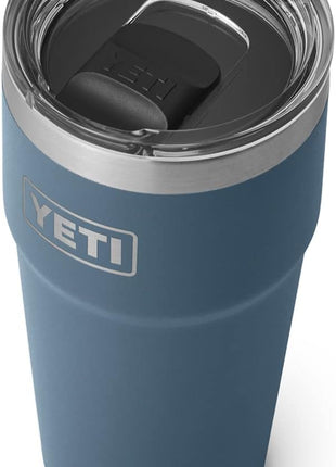 YETI Rambler Stackable Pint, Vacuum Insulated, Stainless Steel with MagSlider Lid