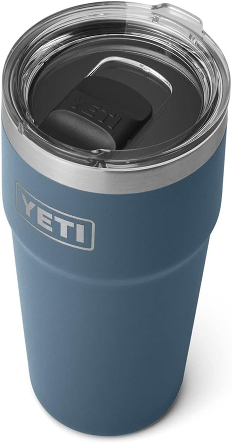 YETI Rambler Stackable Pint, Vacuum Insulated, Stainless Steel with MagSlider Lid