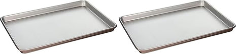 Cuisinart Baking Sheet, 15 Inch Sheet Pan for Baking, Bronze, AMB-15BSBZ (Pack of 2)