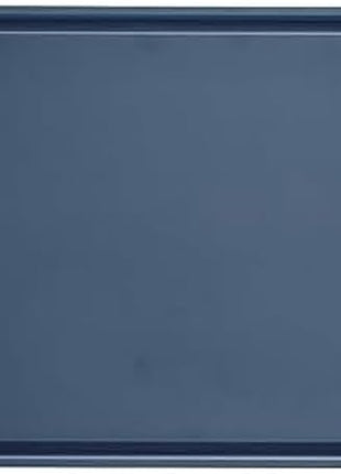 KitchenAid Classic Plastic Cutting Board with Perimeter Trench and Non Slip Edges, Dishwasher Safe, 12 x 18 inch, Ink Blue