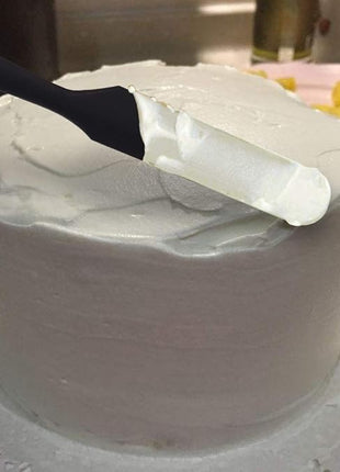 Newk Silicone Cooking Spatula Set, 6-Piece Set with One Piece Design, Nonstick Rubber Spatula Kitchen with Stainless Steel Core for Cooking, Baking, and Mixing - Black