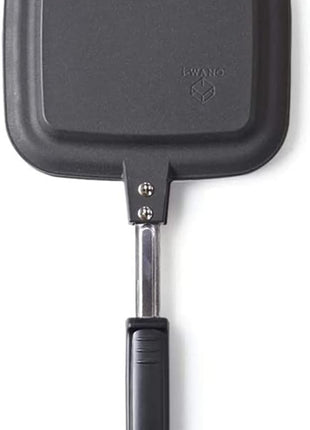 ] Grilled Sandwich Stovetop Panini Maker For Gas Fire, Hot Sandwich Maker Non-Stick Detachable Top and Bottom Pans, Made in Japan, for Home kitchen Breakfast Outdoors Camping 1.67 lb