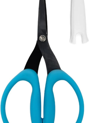 Karen Kay Buckley® Perfect Scissors™, Medium 6-inch #KKBPSM Micro-Serrated Non-Slip Blades for Appliqué, Fabric Trimming, Quilting, Sewing, Patchwork, Crafts. Sharp Blades Grip and Cut Many Layers