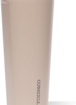 Corkcicle Classic Tumbler - Keeps Drinks Cold for 9 Hours & Hot for 3 - Triple-Insulated Stainless Steel - Holiday Tumbler Gift - 24 oz - Desert