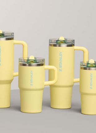 STANLEY Quencher ProTour Flip Straw Tumbler with Leakproof Lid | Built-In Straw & Handle | Cupholder Compatible for Travel | Insulated Stainless Steel Cup | BPA-Free