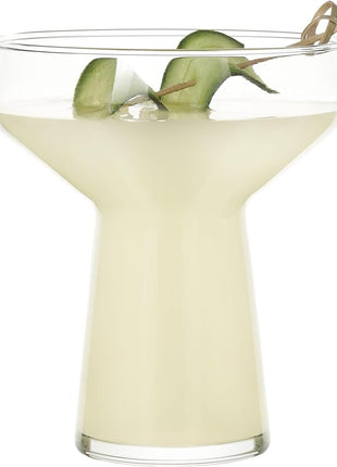 Libbey Stemless Margarita Glasses Set of 4, Classic, Lightweight Mixed Cocktail Glasses Set, Large Margarita Glasses Set for Cinco de Mayo, Parties