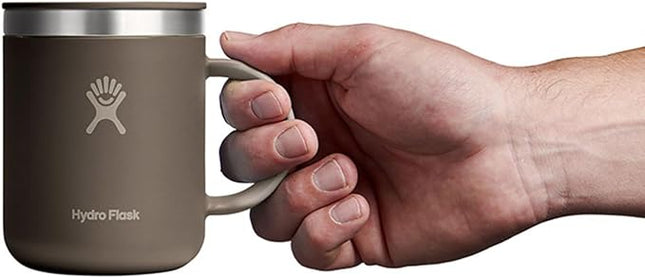 Hydro Flask Coffee Mug – Insulated Stainless Steel, Non Spill, Leak Proof Travel Mug 12 Oz Sandpiper