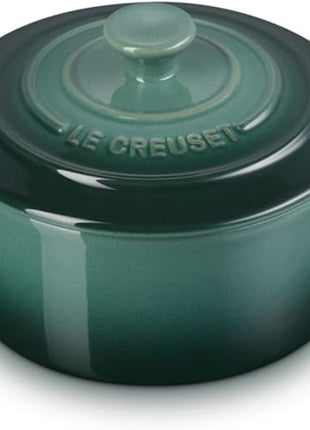 Le Creuset Stoneware Mini Round Cocotte, 8 oz., Artichaut
