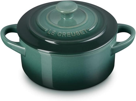 Le Creuset Stoneware Mini Round Cocotte, 8 oz., Artichaut