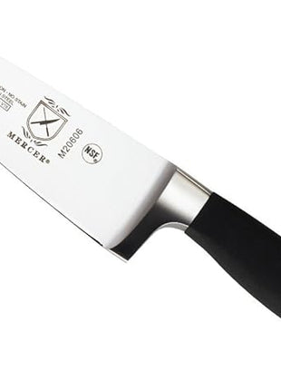 Mercer Culinary M20606 Genesis 6-Inch Chef's Knife, Black
