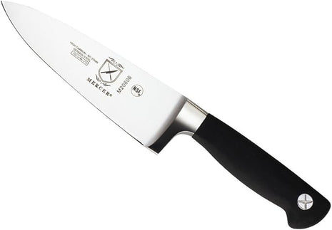 Mercer Culinary M20606 Genesis 6-Inch Chef's Knife, Black