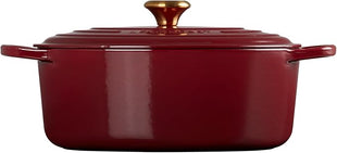 Le Creuset Enameled Cast Iron Signature Oval Dutch Oven, 6.75 qt., Rhone
