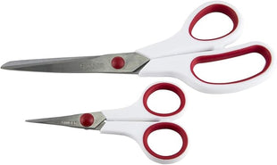 Singer 3404 Scissors, Red & White (1-Pack)
