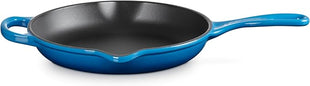 Le Creuset Enameled Cast Iron Signature Iron Handle Skillet, 9", Marseille