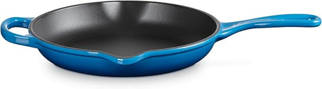 Le Creuset Enameled Cast Iron Signature Iron Handle Skillet, 9", Marseille