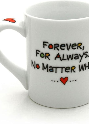 Enesco Our Name Is Mud Cuppa Doodle Friend Mug, 4.5 inches