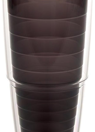 Tervis Clear & Colorful Tabletop Made in USA Double Walled Insulated Tumbler Travel Cup Keeps Drinks Cold & Hot, 24oz, Quartz