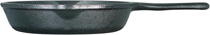 Lodge Cast Iron Grill Pan, 6.5 Inch, Black