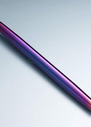 Berglander Rainbow Rolling Pin, 16.7 Inches Stainless Steel Colorful Matte Finish With Rainbow Titanium Plating Rolling Pin For Baking Pizza Dough, Pie, Cookie, Gift Ideas For Bakers.